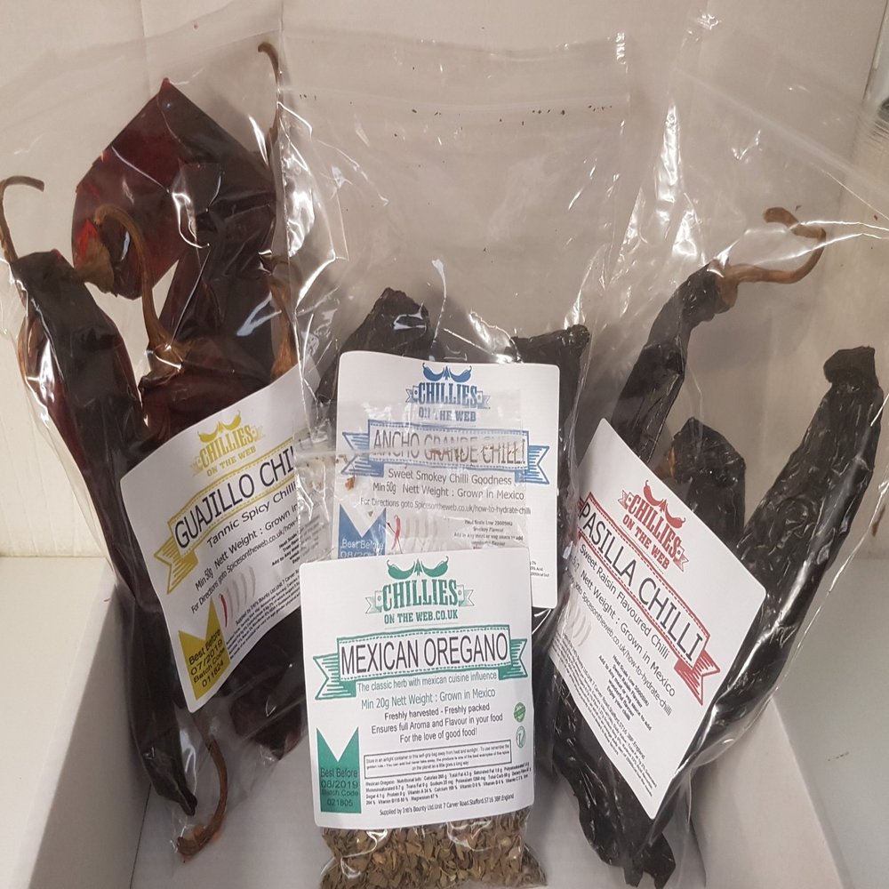 Holy Trinity Chilli Pack 50g by CHILLIESontheWEB