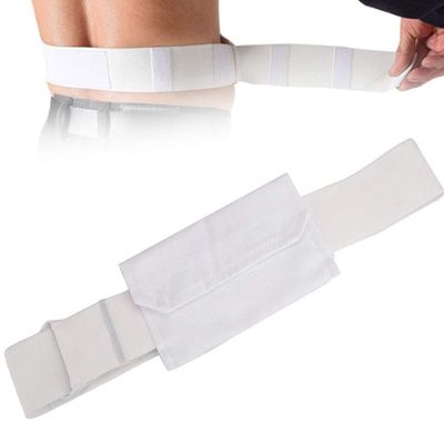 AQUASHIELDING Peritoneal Dialysis G Tube Holder Belt, PD Dialysis Abdominal Belt, Gastrostomy Covers Pads, Designed to Secure Different Types of Feeding Tubes,M
