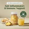 PRESS Healthfoods, Ginger Shots  18 x 100 ml Pack Immune Boosting Natural Energy Drink with 100% Natural Ingredients, Fresh Ginger, Lemon, Apple & Cayenne, Boost Immune System Health view 2