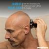 Veroshave 7-Blade Bald Head Shaver for Men - Cordless, Rechargeable Hair Trimmer With Curved Blades, Mess-Free & Full-Shave Travel-Friendly Grooming Kit view 2