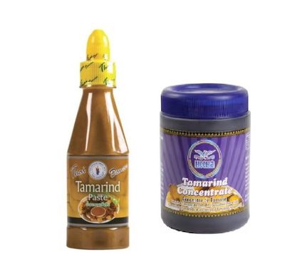 All Natural Tamarind Paste 250 g from Thailand and Tamarind Paste Heera 200 g