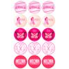 15 x Breast Cancer Awareness MONTH Mix Edible Wafer or Icing Cupcake Toppers Charity Cake Decorations Perfect For Brownies Cookies Muffins & More! (Edible Wafer Card) view 1