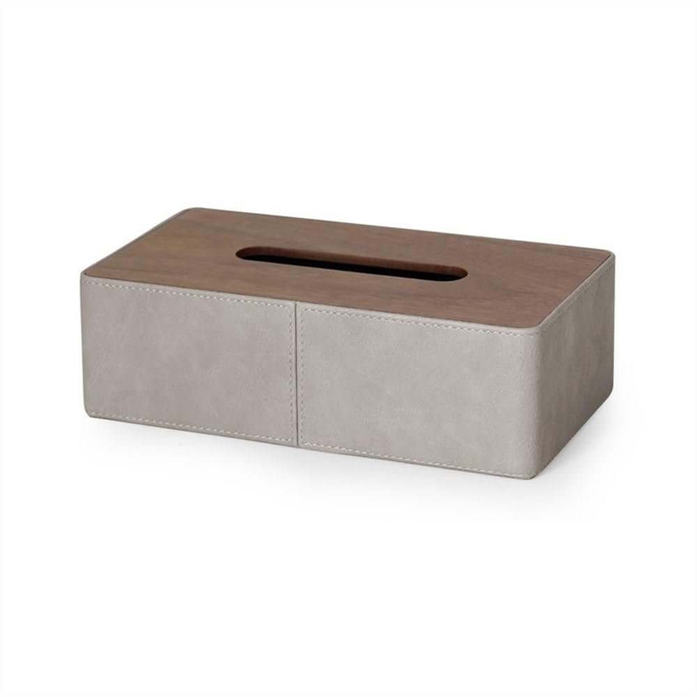 DFHS46JK Tissue Box Cover Indoor Dining Table Coffee Table Drawer Box High-grade Walnut Tissue Box Living Room Household Decoration Tissue Box In Living Room