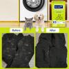 Dr.Easy LINT & HAIR REMOVER Pet HUGESHEETS with 3X Dryer Sheets, Free and Clear, 200 Count,PLANT&MINERAL-BASED FORMULA view 2