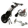 12 Inch Wheelchair Pull Device - Front Light + 3 Speed + LCD Display, 12 Inch Electric Handcycle Wheelchair Attachment (Range: 35Km), Easy to Install & Detach,Black-A view 1