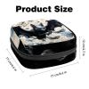 Bat-2075 First Period Kit for Girls, Tampon Pantyliners Menstrual Purse, Nursing Pad Holder with Zipper, Sanitary Collect Napkin Bag Organizer view 3