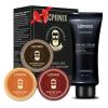 Shaving Soap - Includes 3 Shaving Soap for Men & Sandalwood Shaving Cream for Smooth Wet Shave - Shaving Soap Puck Kit Scented Sandalwood/Cedar/Sweet Orange - Gift Sets for Men Him Stocking Fillers view 1
