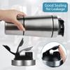 ACWOO 700ml Protein Shaker Bottle with 200ml Storage Cup, Stainless Steel Protein Shaker Cup With Mixball, Gym Shaker Bottle, Protein Shaker, BPA Free Leak Proof Shaker Bottle for Protein Bottle view 4