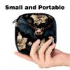 Bat-1998 First Period Kit for Girls, Tampon Pantyliners Menstrual Purse, Nursing Pad Holder with Zipper, Sanitary Collect Napkin Bag Organizer view 2