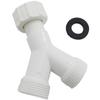 Convenient 3/4 Inch Y Shape Connector Resistant Y Piece Splitter Connector for Washing Machine & Dishwasher view 1