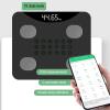 Bathroom scale, Smart Scale for Body Weight, Compact Size, LED Display, Highly Accurate Digital Bathroom Body Scale, Bathroom Digital Weighing Scale with BMI, Body Fat(White) view 3