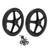 14x1.75 Wheelchair Rear Wheel Replacement, 14inch Non-Pneumatic Solid Wheel, Rear Wheel Assembly, Manual Wheelchair Rear Wheel Accessories view 1