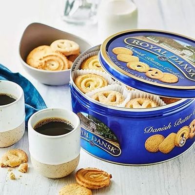 Royal Dansk Danish Butter Cookies (1.816kg)  Traditional, Rich Buttery Cookies, Perfect for Tea Time, Gifting & Enjoying with Loved Ones