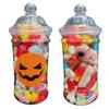 Halloween Sweet Mix Jelly 300g Novelty Halloween Pick n Mix Halloween Trick or Treat Themed Sweets Gluten-Free Jelly Brains - Spiders - Worms - Pumpkins - Skulls - Eyeballs view 1