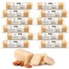 Elisha Original White Marzipan Bar - Multipack of 12 Kosher Snack Pack - Almond-Filled Marzipan Bars - Mouldable Sugary Snack for Kids and Adults - Made in Belgium Marzipan Roll for Confections (40G) view 1