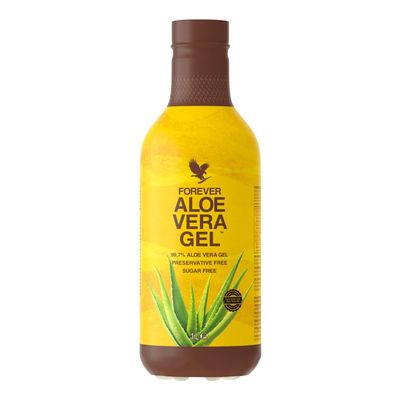 Forever Living Products Aloe Vera Gel PET, 1000ml, 99.7% inner leaf Aloe Vera gel, Preservative & Sugar Free, Gluten Free, Vegan friendly