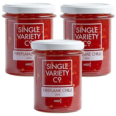 Single Variety Co - Fireflame Chilli Jam - 225g - Pack of 3