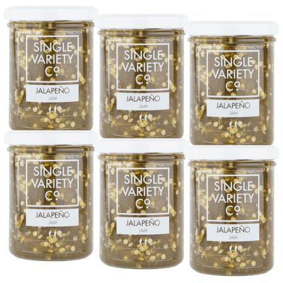 Single Variety Co - Jalapeno Chilli Jam - 225g - Pack of 6