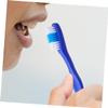 SKISUNO 20pcs Self- Toothbrush Short Handle Security Toothbrush for Prison Jail Correctional Facility Use Blue Extra Soft view 2