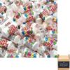 100 Love Hearts Mini Rolls Candy Sweets, 100 Pack Bulk Bag Assorted Sweet Pick and Mix for Parties, Gifts, and Sharing view 1