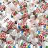 100 Love Hearts Mini Rolls Candy Sweets, 100 Pack Bulk Bag Assorted Sweet Pick and Mix for Parties, Gifts, and Sharing view 3