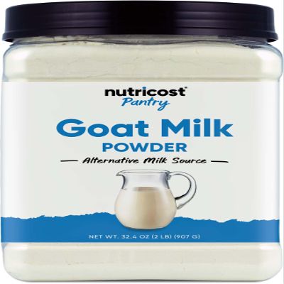 Nutricost Goat Milk Powder, 0.9 kg, Flavourless, Gluten Free, GMO Free