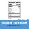 Nutricost Goat Milk Powder, 0.9 kg, Flavourless, Gluten Free, GMO Free view 2