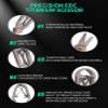 TIKIDESIGN Titanium Nose Hair Scissors view 2