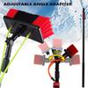 12-36 Foot (Long Reach) Photovoltaic Panels Cleaning Brush & Pole with 20m Hose, Water Fed Pole Kit Outdoor Window Glass Cleaning Tool,5.4/18ft view 4