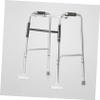 minkissy 2pcs Professional Walker Feet Coasters Sliders Walker Ski Glides Practical Ski Safe and Smooth Movement view 3