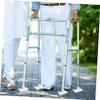 minkissy 2pcs Professional Walker Feet Coasters Sliders Walker Ski Glides Practical Ski Safe and Smooth Movement view 4