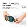 minkissy Automatic Toothpaste Squeezer Home Bathroom No Hole Design Plastic Silicone Easy to Use view 3