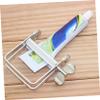 minkissy Bathroom Gadget Ointment Squeezer Hair Dye Squeezer Metal Reusable Toothpaste Extruder view 3