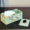 DFHS46JK Tissue Box Cover Multifunctional Rectangular Tissue Paper Holder Box Cover Case Napkin Holder Coffee Table Desktop Remote Control Storage Tissue Box In Living Room view 3