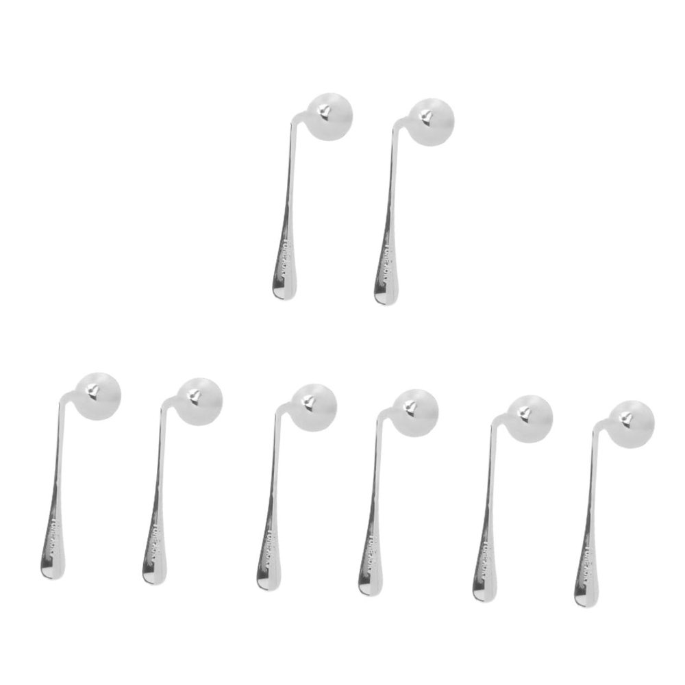 minkissy 4sets Convenient Elderly Cutlery Portable Adaptive Utensils Ergonomic Design for Home Outdoor Use 2pcs*4