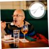 minkissy 4sets Convenient Elderly Cutlery Portable Adaptive Utensils Ergonomic Design for Home Outdoor Use 2pcs*4 view 2