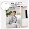 minkissy 4sets Convenient Elderly Cutlery Portable Adaptive Utensils Ergonomic Design for Home Outdoor Use 2pcs*4 view 4