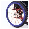 Wheelchair Push Rim Covers 1 Pair 24 Inch Wheelchair Non-Slip Wear-Resistant Hand Push Cover, Wheelchair Rear Wheel,Silicone Snare,Push Ring Protective Cover(H) view 1
