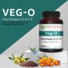 Pure Nutrition Vegan Omega 3-5-6-7-9 | 120 Softgels | 600mg Veg Omega per Serving of 2 Softgels | Multi Omega Supplement for Overall Health | Non GMO | Gluten Free view 2