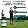 Pure Nutrition Vegan Omega 3-5-6-7-9 | 120 Softgels | 600mg Veg Omega per Serving of 2 Softgels | Multi Omega Supplement for Overall Health | Non GMO | Gluten Free view 4