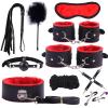 10-Piece, Red and Black Premium Yoga, Athletic Casual Play Set view 1