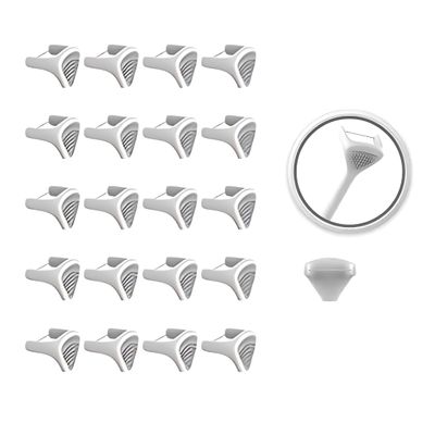 Beam Flosser Refills, 20 Beam Floss Heads, Reusable Woven & PFAS Free 3 Months Supply