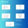 Beam Flosser Refills, 20 Beam Floss Heads, Reusable Woven & PFAS Free 3 Months Supply view 4