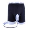 HELINAZI Wearable Urine Bag Incontinence Pants for Men, Urinary Leak Proof Leg Silica Gel Urinal Catheter Urine Collector,M view 1