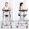 Standing Support Walking Frame, Rollator Walker for Adult, Heavy Duty Adjustable Height Walking Aids with 4 Lockable Universal Wheels, Seat Cushion, Armpit, Armrest,Standard Walker(100-125cm-A) view 3