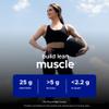 USN Blue Lab Whey Protein Powder, Vanilla Flavour - 476g (14 Servings), Premium Whey Isolate Protein Dietary Supplement, Post Workout Lean Muscle Growth BCAA Amino Acids Powder view 3