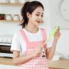 Btgghytr Kitchen Cleaning Scraper With Long Handle Dish Squeegee Silicone Food Strainer For Bowl Pan Dishes Oil Removal Filter Tool view 4