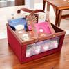 Ghasitaram Gifts Jaiccha Big Velvet Basket of 23 Goodies|Gift for Diwali,Holi,Rakhi,Valentine,Christmas,Birthday,Anniversary,Gift for Her,Him,Mothers Day,Fathers Day| view 1