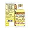 HAMDARD Roghan Badam Shirin Almond Oil 50ml Pure, Sweet Almond Oil for Health, Hair and Skin Care Yellow view 2