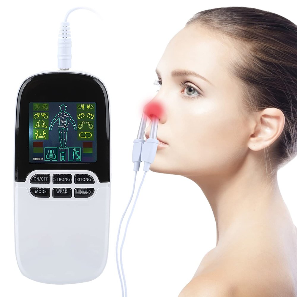 Rhinitis Therapy Device, Nasal Polyps Automatic Low Level Laser Treatment Instrument for Rhinitis Sinusitis Cure Therapy - Nose Treatment Laser Health Care